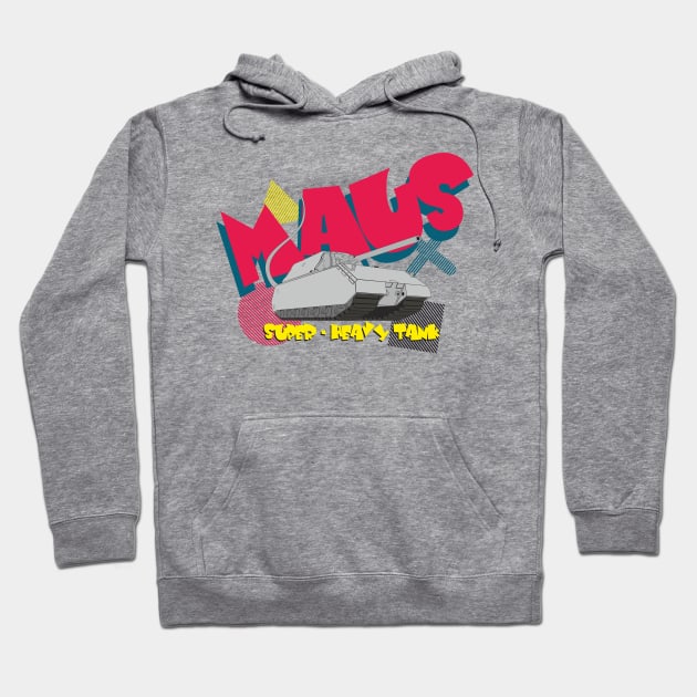 Super-heavy German MAUS tank Hoodie by FAawRay